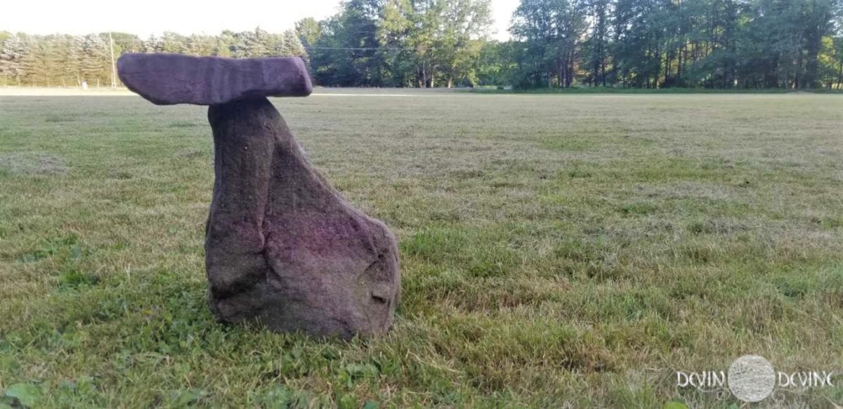 stone found in forest